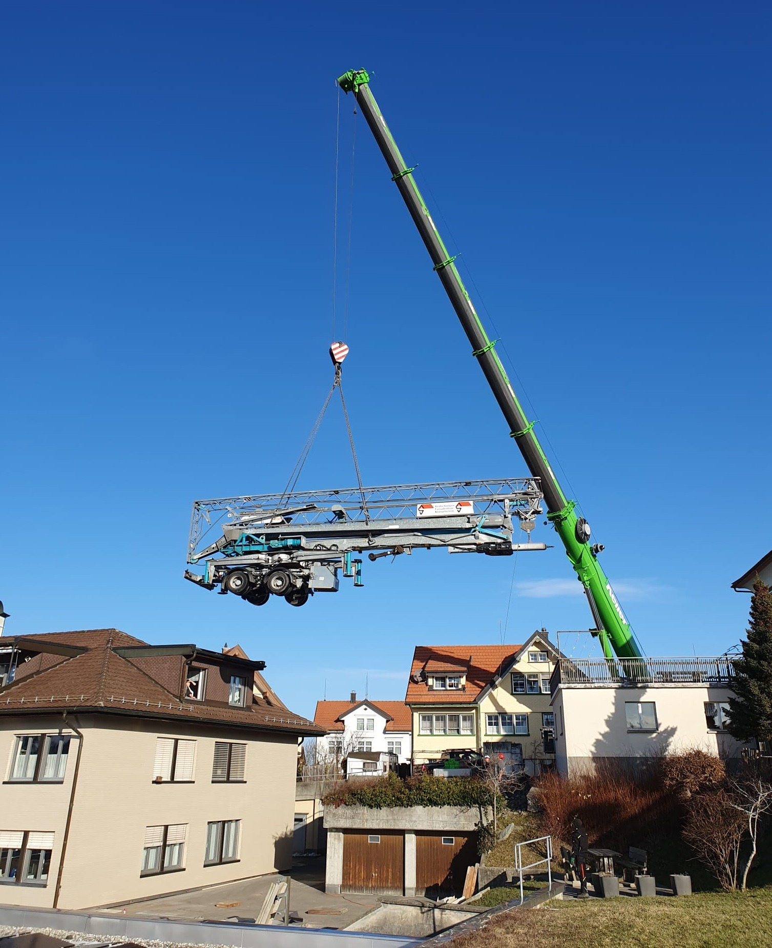 Spezialeinsatz Fa. Walser Wald